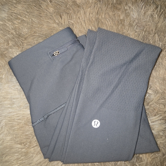 lululemon athletica Pants - Lululemon Gray High-Waisted Leggings 2